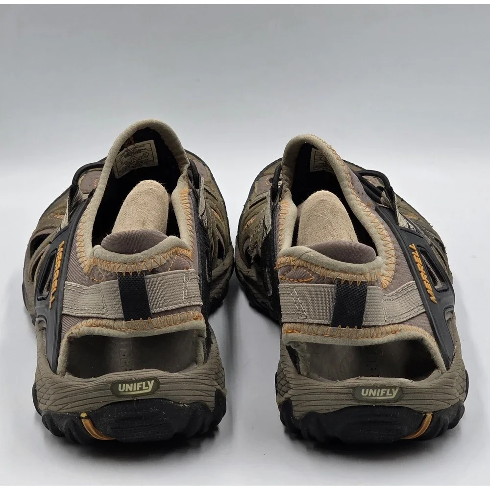 Merrell All Out Blaze Sieve J65243 Brindle Butterscotch Men's 8 Sandals Outdoor